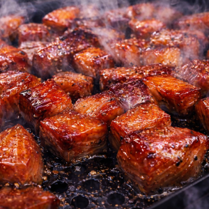 Bonbons de saumon de l'érablière à la mode Montréalaise