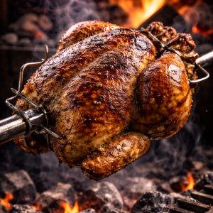 Poulet rôti BBQ