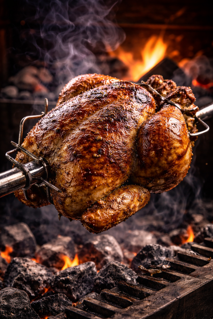 Poulet rôti BBQ